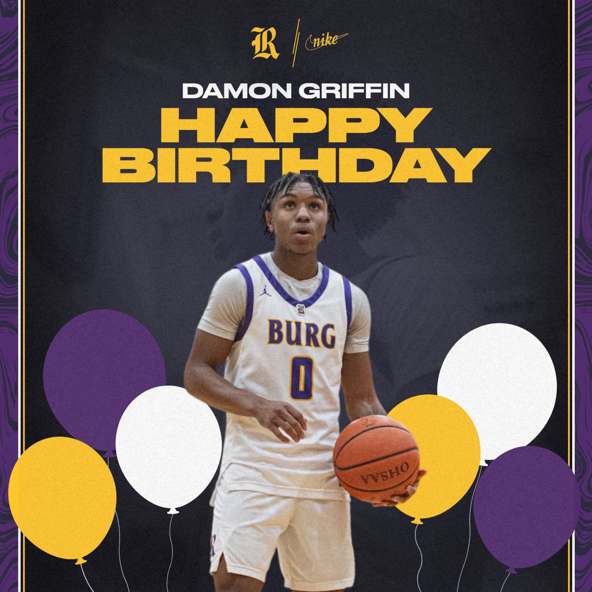 Reynoldsburg Boys Basketball (@reynhoops) on Twitter photo Raider ๐ดโโ ๏ธ Nation, please join us in wishing <a href="/Dameg2_/">Damongriffin</a> a Happy Birthday!! ๐ Raider ๐ดโโ ๏ธ Nation, please join us in wishing <a href="/Dameg2_/">Damongriffin</a> a Happy Birthday!! ๐