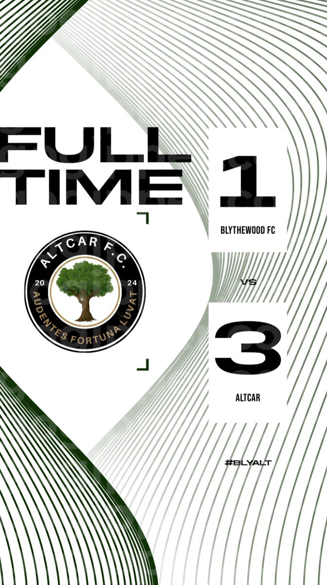 Altcar Football Club (@altcar_fc) on Twitter photo FT: <a href="/BlythewoodFC/">Blythewood Football Club</a> 1-3 Altcar
Some fantastic individual performances within a great shift today as we take all 3 points looking forward to next week!
Goalscorers:
<a href="/JackLemmens1/">Jack</a> ⚽️
<a href="/Judecameronjc/">Jude Cameron</a> ⚽️
<a href="/JoeBlanchard66/">Joe Blanchard</a> ⚽️
#BLYALT FT: <a href="/BlythewoodFC/">Blythewood Football Club</a> 1-3 Altcar
Some fantastic individual performances within a great shift today as we take all 3 points looking forward to next week!
Goalscorers:
<a href="/JackLemmens1/">Jack</a> ⚽️
<a href="/Judecameronjc/">Jude Cameron</a> ⚽️
<a href="/JoeBlanchard66/">Joe Blanchard</a> ⚽️
#BLYALT