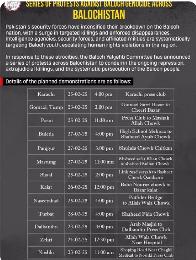 If humiliation in Raji Muchi 2.0 was not enough, Mahrung - puppet of hostile agencies - has been told to attempt another unrest in the province before Eid but this time for an end as people of Balochistan are done with these agitational politics..
Not even few will join her call