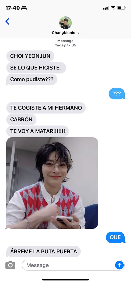 hubisyang's tweet photo. Oreo Hair | #hyunin &amp; #yeongyu au 🔞

En un mundo donde el color de cabello refleja con quién te acuestas, Jeong!n y Beomgyv despiertan con los mismos mechones platino. Pero… espera. Solo hay una persona con ese color de cabello: Choi Yeonjvn. El chisme corre como la pólvora. https://t.co/Gxe9iLpaOx