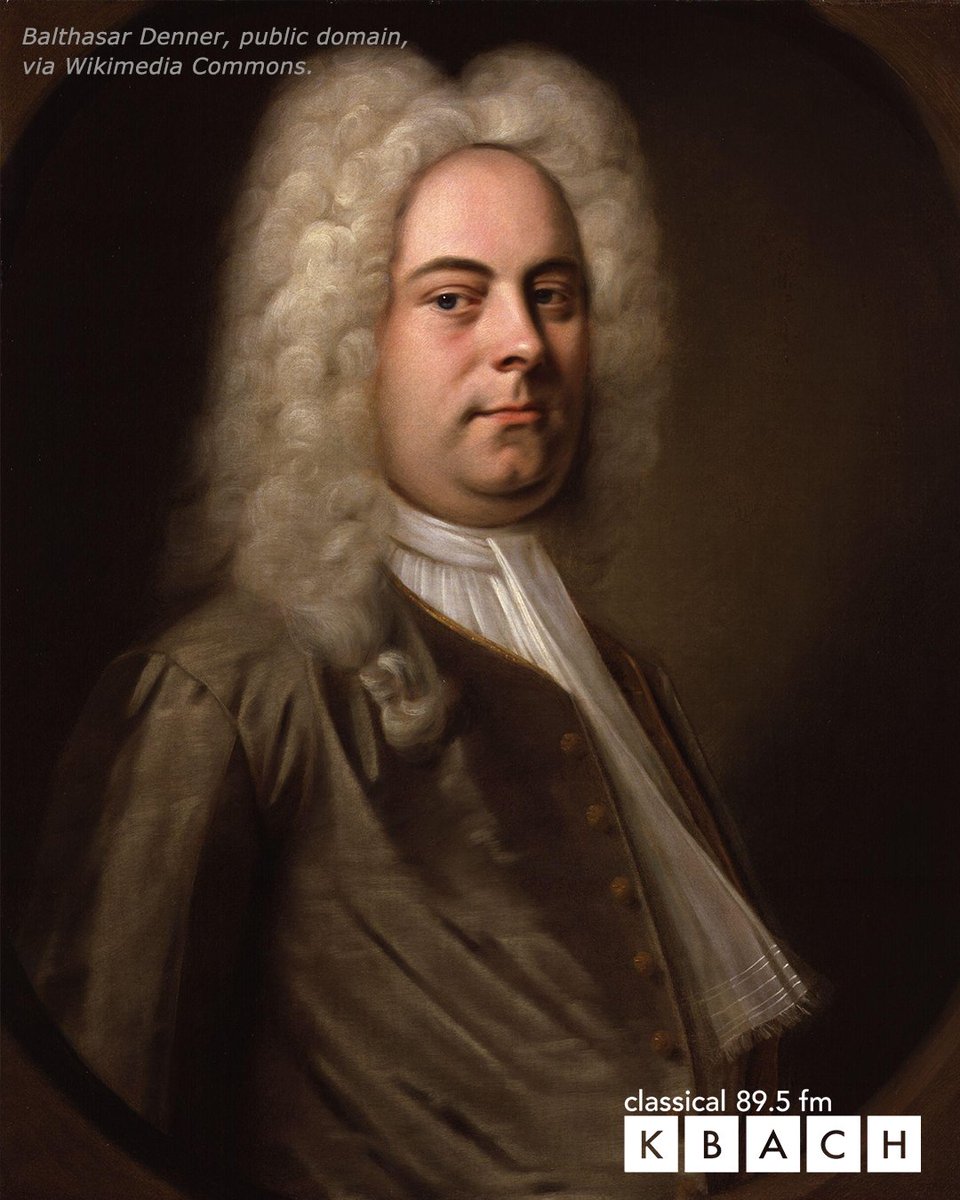 It's George Frideric Handel big 340th today! 🎉 When Handel's father banned musical instruments from the home, Handel, who was still a young child, snuck a clavichord into the attic and played it when his parents were asleep! 🎶