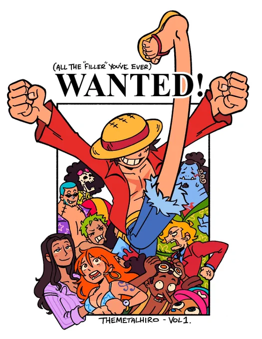 ✨ The collection of my One piece comics in its near entirety, in addition to full color illustrations you can't find anywhere else. starting at just $1!✨ If you ever thought about backing further works, this is the perfect time! 
THANK YOU FOR READING!
https://t.co/1Y6omivfq7 