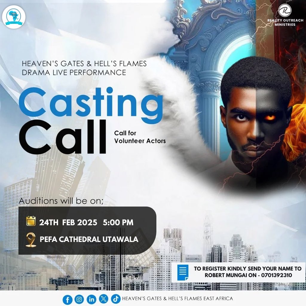 Do you have a passion for drama and ministry? Are you willing to take up a mission? Are you the one we are looking for? Heaven’s Gates &amp; Hell’s Flames Drama is offering a volunteer opportunity for you.