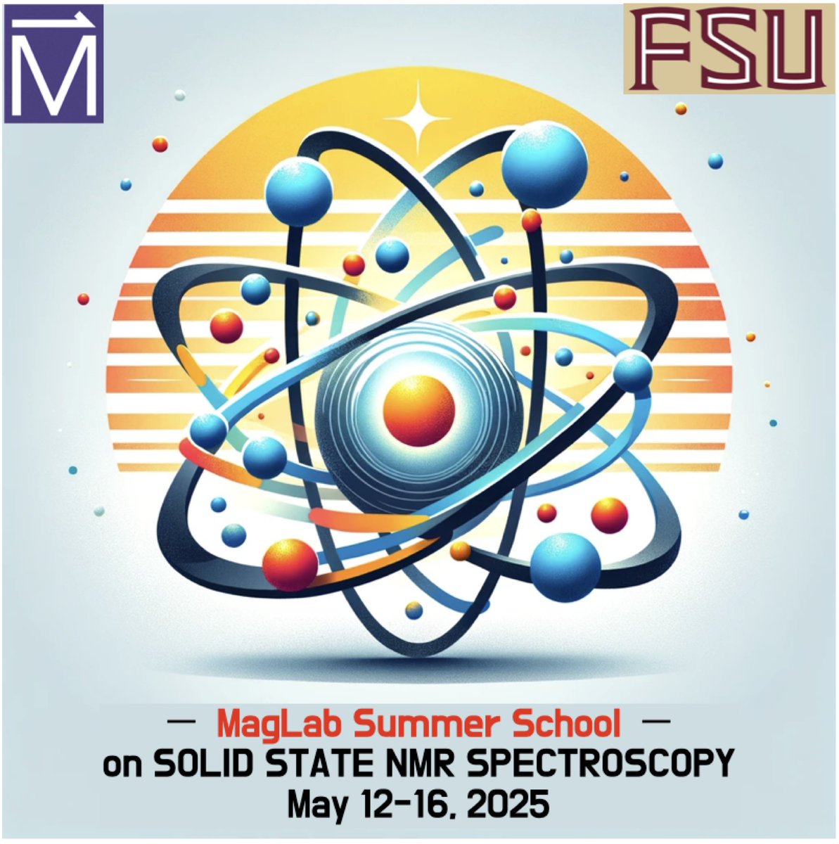 SchurkoFSU (@schurkofsu) on Twitter photo Solid-State NMR enthusiasts: The 2025 MagLab Summer School on ssNMR Spectroscopy is happening in Tallahassee, FL from May 12-16, 2025. Applications are now open! Postdocs, grad students, and senior undergrads are welcome! bit.ly/3XdzxCH <a href="/NationalMagLab/">National MagLab</a> Solid-State NMR enthusiasts: The 2025 MagLab Summer School on ssNMR Spectroscopy is happening in Tallahassee, FL from May 12-16, 2025. Applications are now open! Postdocs, grad students, and senior undergrads are welcome! bit.ly/3XdzxCH <a href="/NationalMagLab/">National MagLab</a>