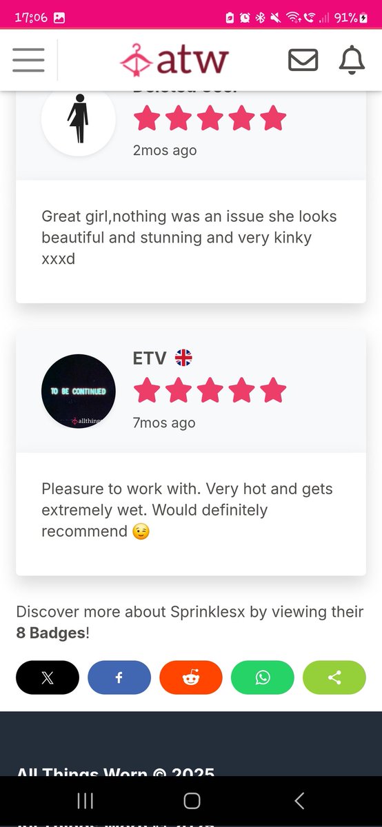 Stephanie Burrage (@sirssprinkles) on Twitter photo More reviews  ❤️ #5star #fivestar #Trending #TrendingNow #checkitout More reviews  ❤️ #5star #fivestar #Trending #TrendingNow #checkitout