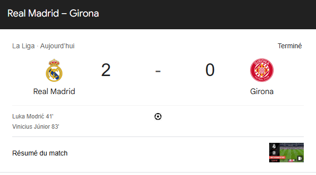 Trendosport's tweet photo. real madrid girona 2 - 0 #RealMadrid  #realmadridgirona https://t.co/xKyU2uoNcQ