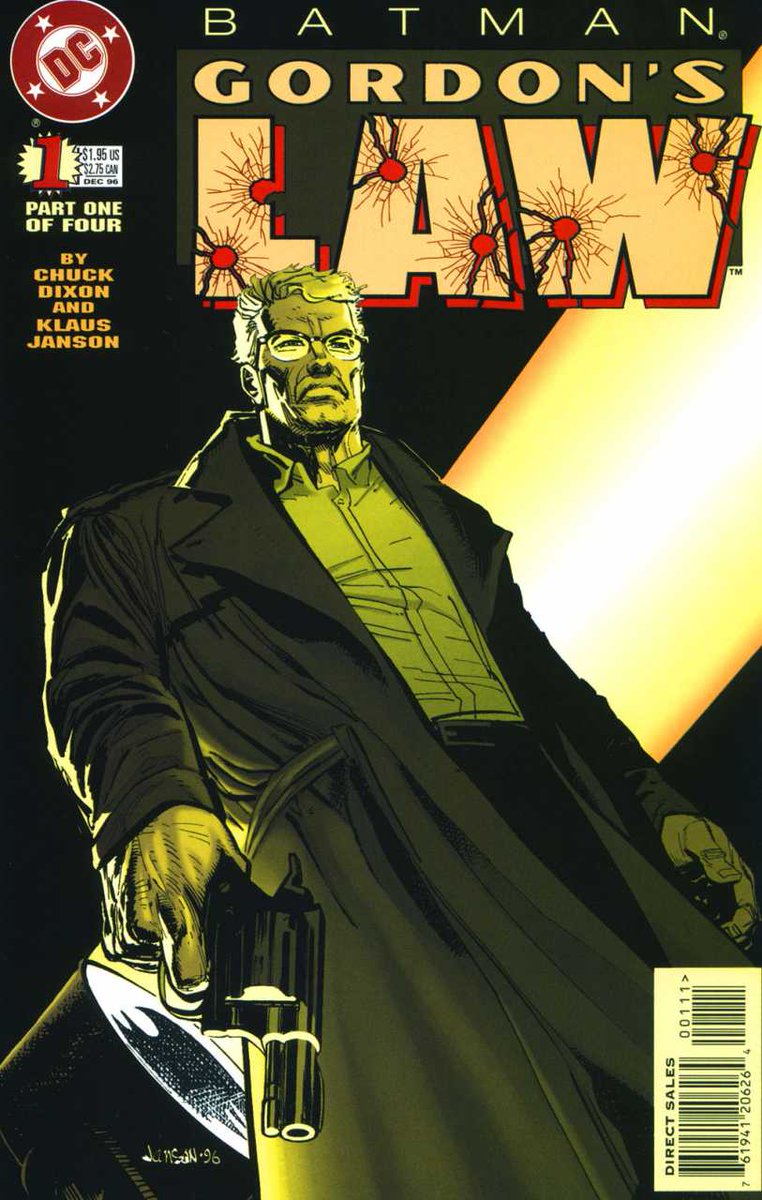 DCComicsObscure's tweet photo. Batman: Gordon's Law: The Dark Knight's oldest ally goes on a dangerous search for truth when evidence comes to light that a violent unsolved robbery costing dozens of lives was the work of cops! https://t.co/41pd9LMYn2