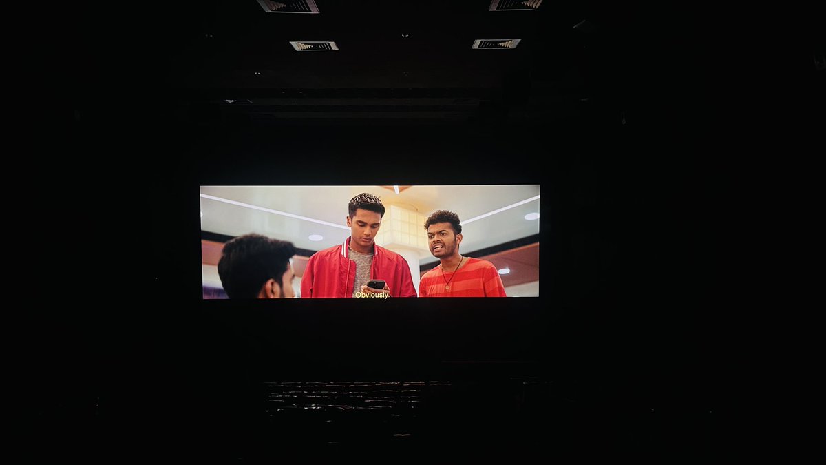 chintubhanu's tweet image. What is this aspect ratio bro. It is irritating to watch @aaacinemasoffl #screen2