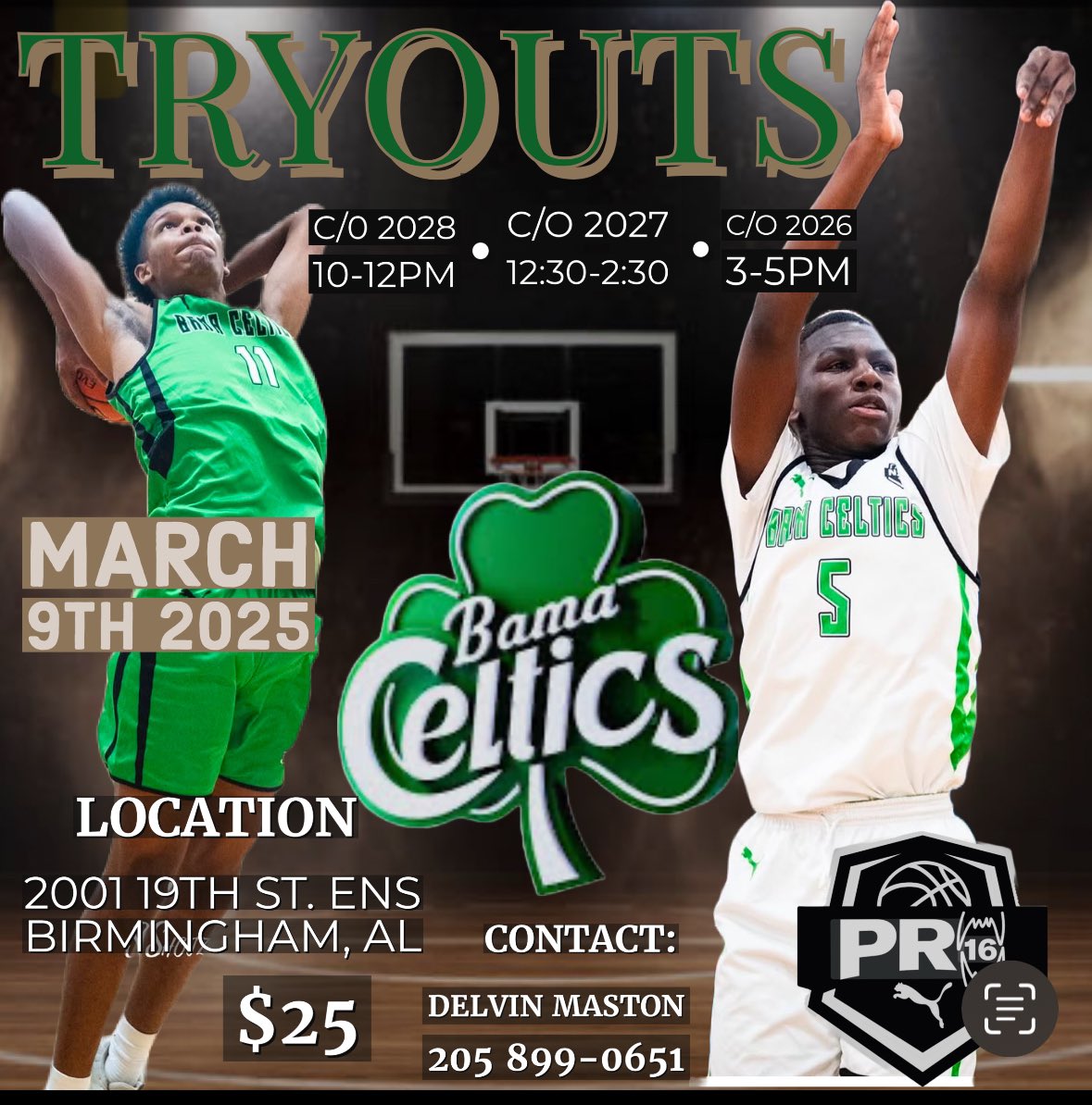 Looking for Talent for the summer 
2028 2027 &amp; 2026