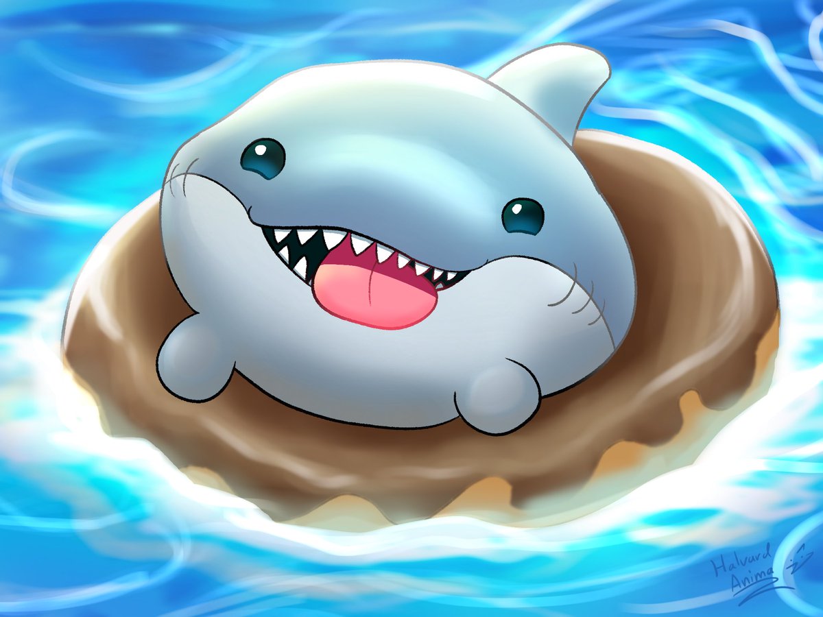 HalvardAnima's tweet photo. I can’t get over how adorable Jeff is, I love him so much. #jeffthelandshark #MarvelRivals #MarvelRivalsfanart https://t.co/BQ3FP6rMkZ