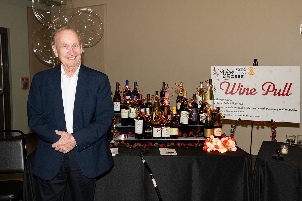 RotaryClubTN's tweet image. 🍷🥃 Reminder, Rotarians!

Bring your wine ($25+) or bourbon ($40+) for our Wine &amp;amp; Bourbon Pull at Wine &amp;amp; Roses! 🎟️ Grab your tickets now: hendersonvillerotary.org/event/wine-ros…

Thank you for supporting Service Above Self! 💙 #WineAndRoses #RotaryInAction #HendersonvilleRotary