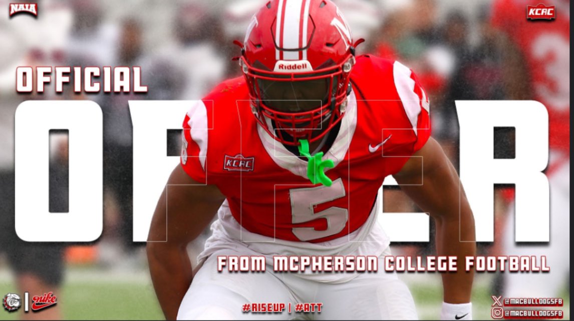 Giovanni Soto-velasquez (@gio_soto13) on Twitter photo I’m blessed to receive my first offer from <a href="/MACBulldogsFB/">McPherson Football</a> <a href="/Kaden_Beavers/">Kaden Beavers</a> <a href="/mattarrufat/">Matt Arrufat</a> <a href="/coachnmills/">Nolan Mills</a> I’m blessed to receive my first offer from <a href="/MACBulldogsFB/">McPherson Football</a> <a href="/Kaden_Beavers/">Kaden Beavers</a> <a href="/mattarrufat/">Matt Arrufat</a> <a href="/coachnmills/">Nolan Mills</a>
