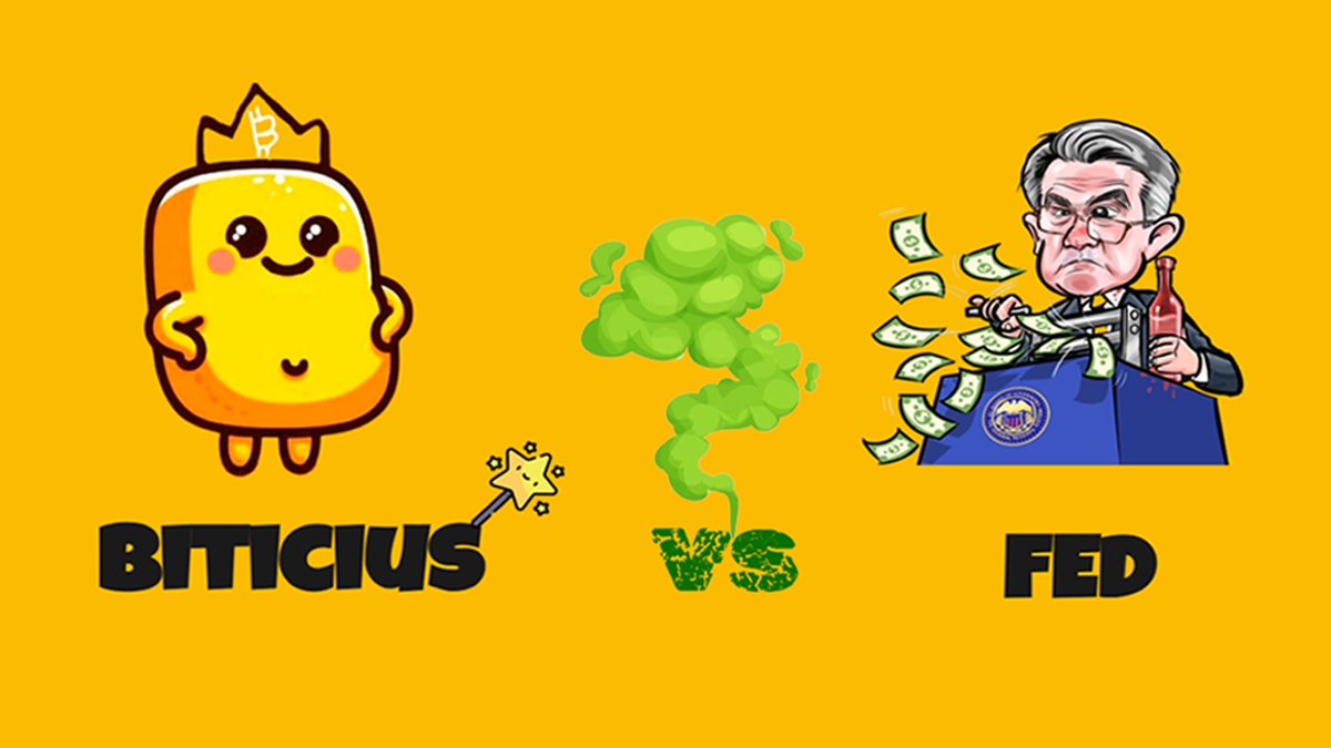 biticius's tweet photo. 🚀Biticius Farticus Has Landed! 🎮
 We’re beyond excited to launch our very first video game, powered by our partner https://t.co/We3cME2tOl!  Help Biticius break free from the evil Fed, who’s on a mission to turn everything into an inflationary disaster  https://t.co/zKxXlBFjjq https://t.co/Epjb5yXH60