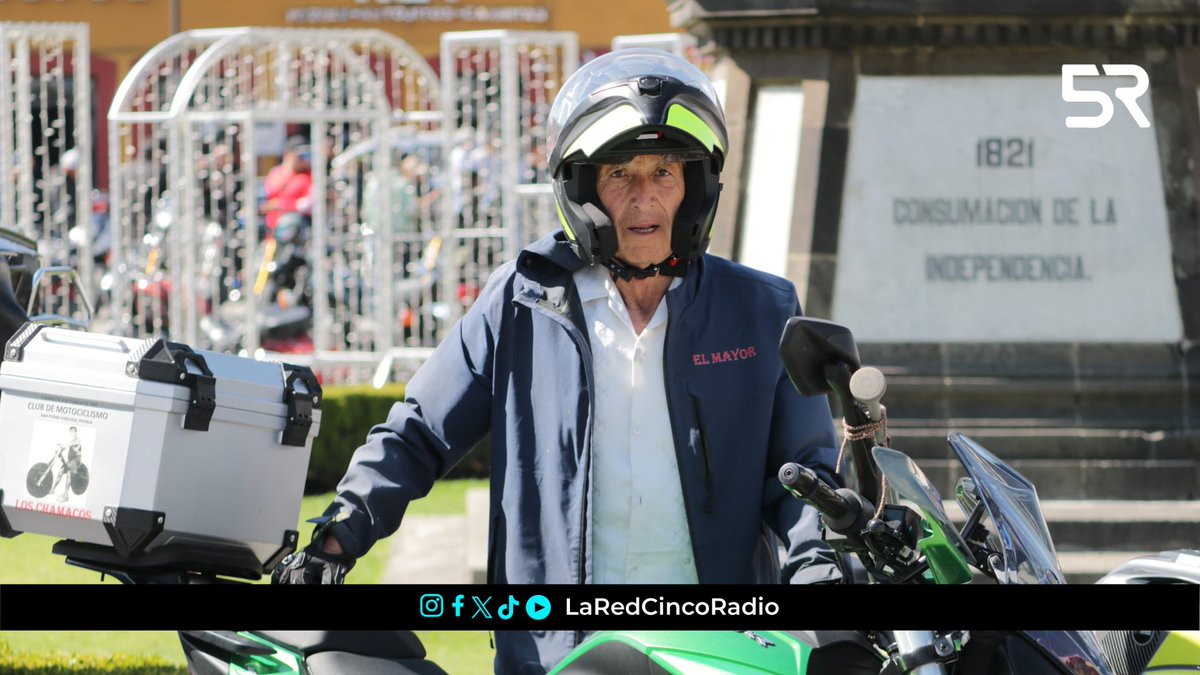 laredcincoradio's tweet photo. 🏍️ || San Pedro Cholula vibra con la Mega Rodada, reuniendo a motociclistas de todo el país en un evento que impulsa el turismo y la pasión por el motociclismo. #MegaRodada #SanPedroCholula #Motociclismo https://t.co/I9z86c47x4