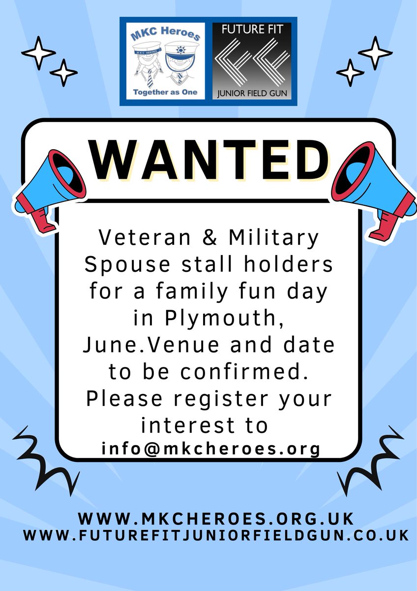 mkcheroes's tweet photo. #Veterans #plymouthveterans #militaryfamilies #juniorfieldgun #futurefit #mkcheroes #militarykids #plymouth #plymouthevents @NavalChildren @Aggie_Westons @The_NFF @RNRMC https://t.co/pd3H6JNyYy
