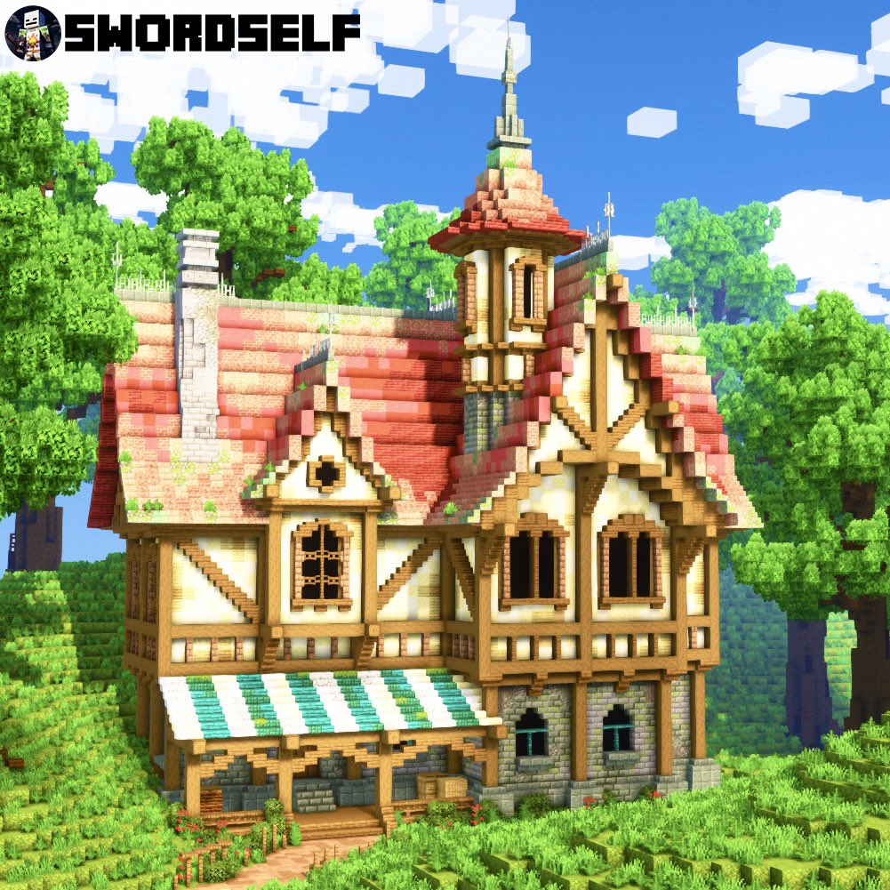 Red roof mansion 
-
Want my builds in your world? Join my Patreon to download them! Link in bio
-
#Minecraft #Minecraftbuilds #minecraft建築コミュ #マインクラフト