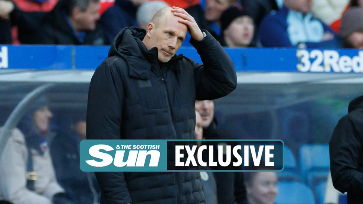 EXCLUSIVE: Philippe Clement set to be SACKED by Rangers with Ibrox chiefs on verge of dismissing under-fire Belgian boss

thescottishsun.co.uk/sport/14386511…