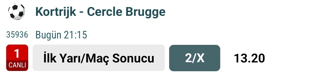 ✍️ Günün Son Tahmini Sizlerle
🎯 2/X &amp; 1/X