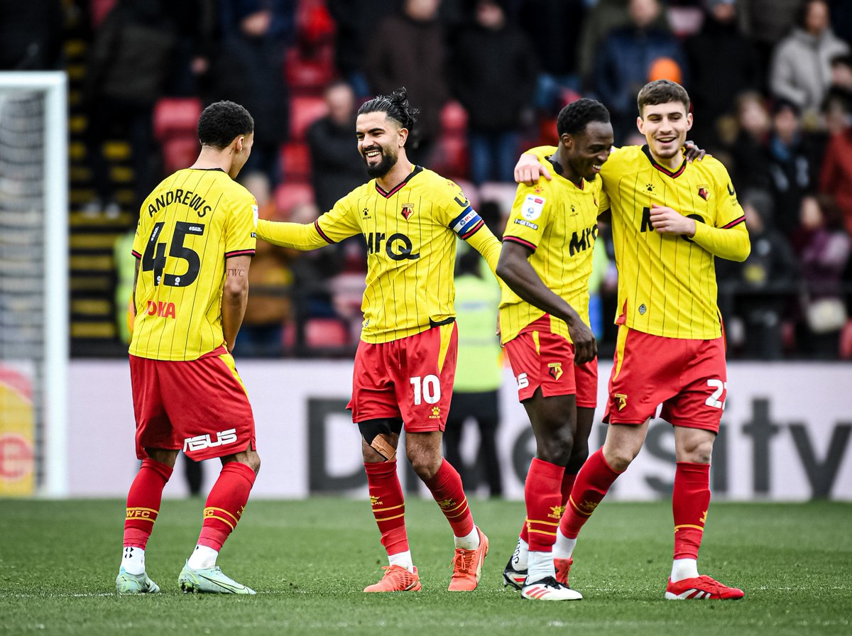 WatfordFC's tweet photo. Sleep well, Hornets 💛 https://t.co/gBe94nfSFF