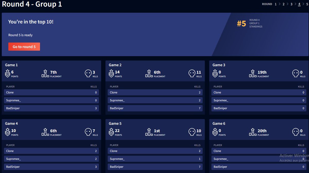 à demain 19h finale 🫡