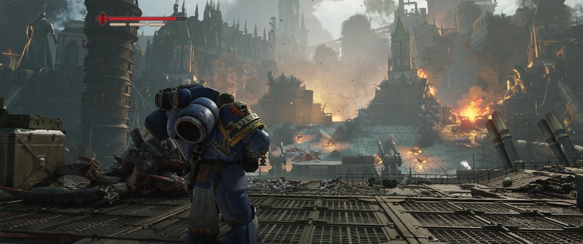 ManoThigasx's tweet image. Mano, que jogo absurdo de lindo. #SpaceMarines2