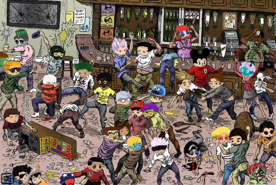 What it's like in a Mimany chat