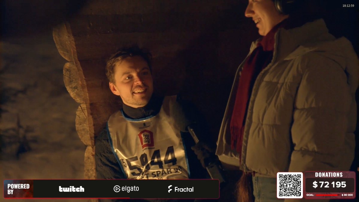 About to reach Mora and the finish line for the last part of the cross-country skiing! Let's GOOOOOOOO!

WE ARE ALMOST THERE!

twitch.tv/elajjaz