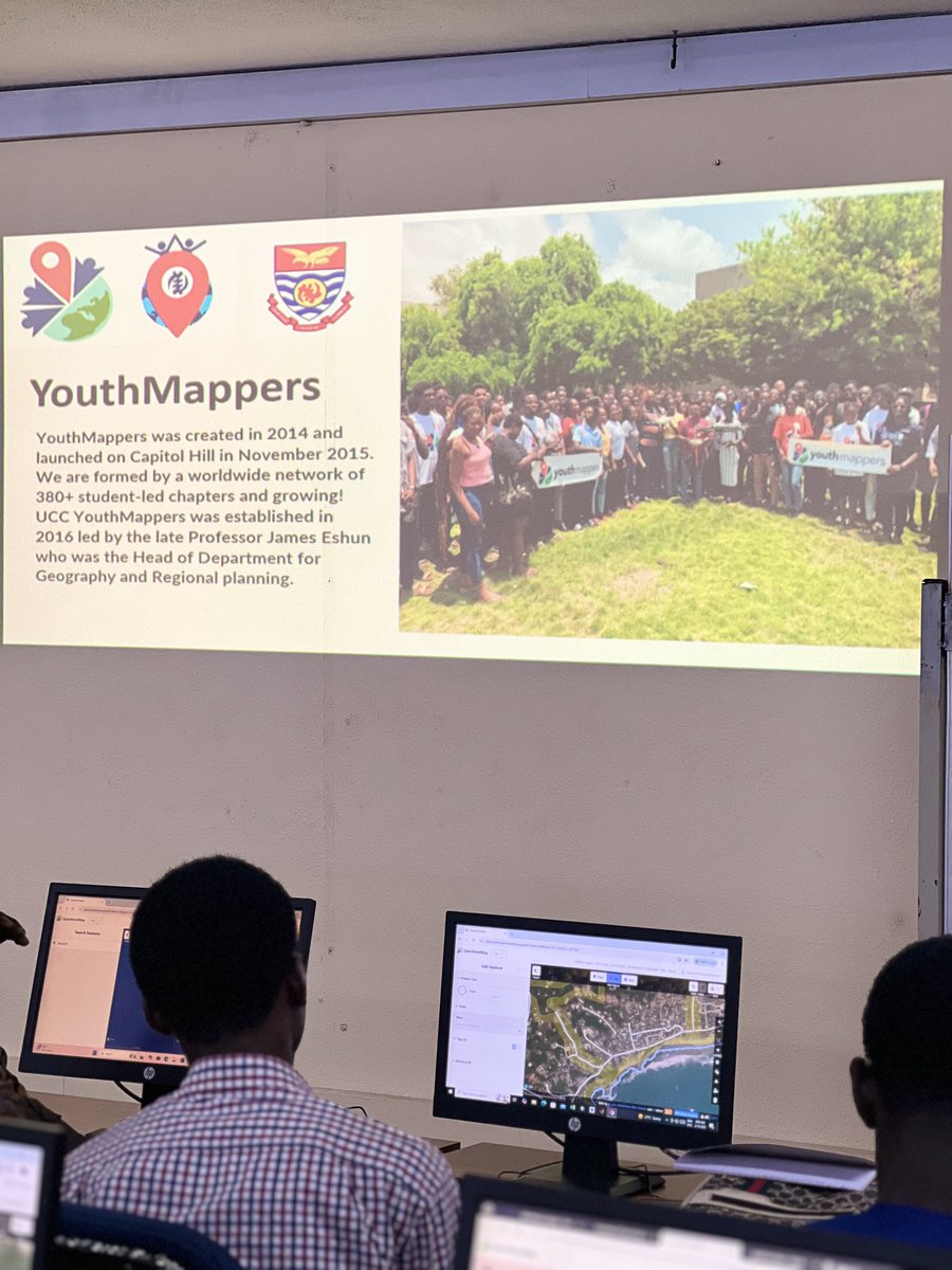 YouthmappersUCC's tweet image. 🎊💫🌍‼️💫🌍💫🌍‼️💫🎊
The turnout was massive indeed😌
Together we made the ValsDay a special day❤️🗺️
#ValDay❤️😌
#Youthmappers😮💨🗺️
@YouthmappersUCC
#WeDontJustBuildMapsWeBuildMappers😮💨🗺️