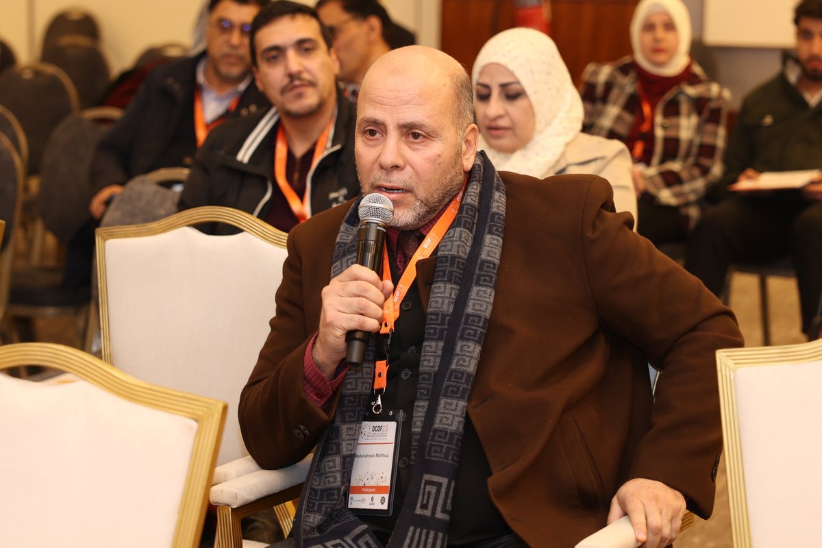 UNESCWA's tweet photo. During #DCDF2025, participants explored an important question: How can existing mechanisms, like the Arab Internet Governance Forum (IGF), do more to ensure that everyone benefits from the digital age? Their insights shed light on pathways to a more inclusive digital future. https://t.co/cQwrjIPROb