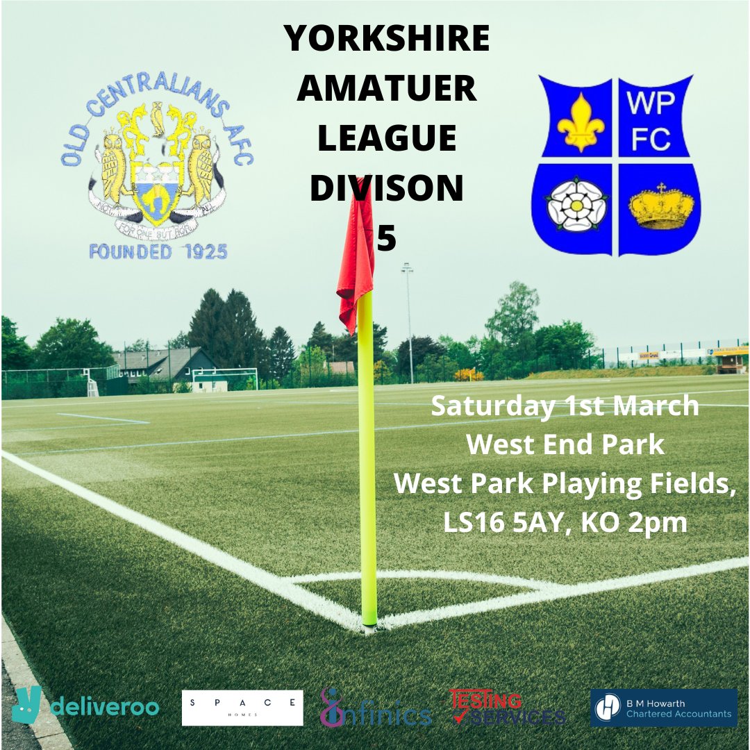 Old Centralians AFC (@centraliansafc) on Twitter photo ⚽GAMEWEEK 21⚽️
Its been a while, but here we go! Not long left now. 3 Home games left, and we start with this one!
Last time out, our first team won 5:1 away vs Hebden Bridge, and with Great Preston getting a draw this weekend, can we capitalise?
KO 2pm vs <a href="/westendparkfc/">West End Park FC</a> ! ⚽GAMEWEEK 21⚽️
Its been a while, but here we go! Not long left now. 3 Home games left, and we start with this one!
Last time out, our first team won 5:1 away vs Hebden Bridge, and with Great Preston getting a draw this weekend, can we capitalise?
KO 2pm vs <a href="/westendparkfc/">West End Park FC</a> !