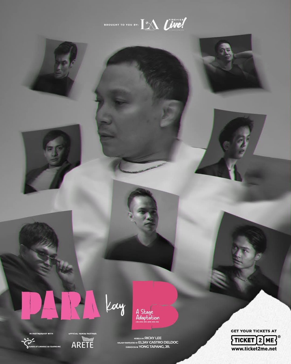 yeshburce's tweet photo. Hello Friends! 

I am inviting you all to watch Para Kay B: A Stage Adaptation from March 14 to March 30, 2025 🩷 

Here are my showdates as ERICA ✨️
March 15, 7:00pm
March 16, 2:30pm
March 22, 7:00pm
March 23, 2:30pm
March 28, 7:00pm 
March 30, 2:30pm and 7:00pm https://t.co/OV8oOySzhB