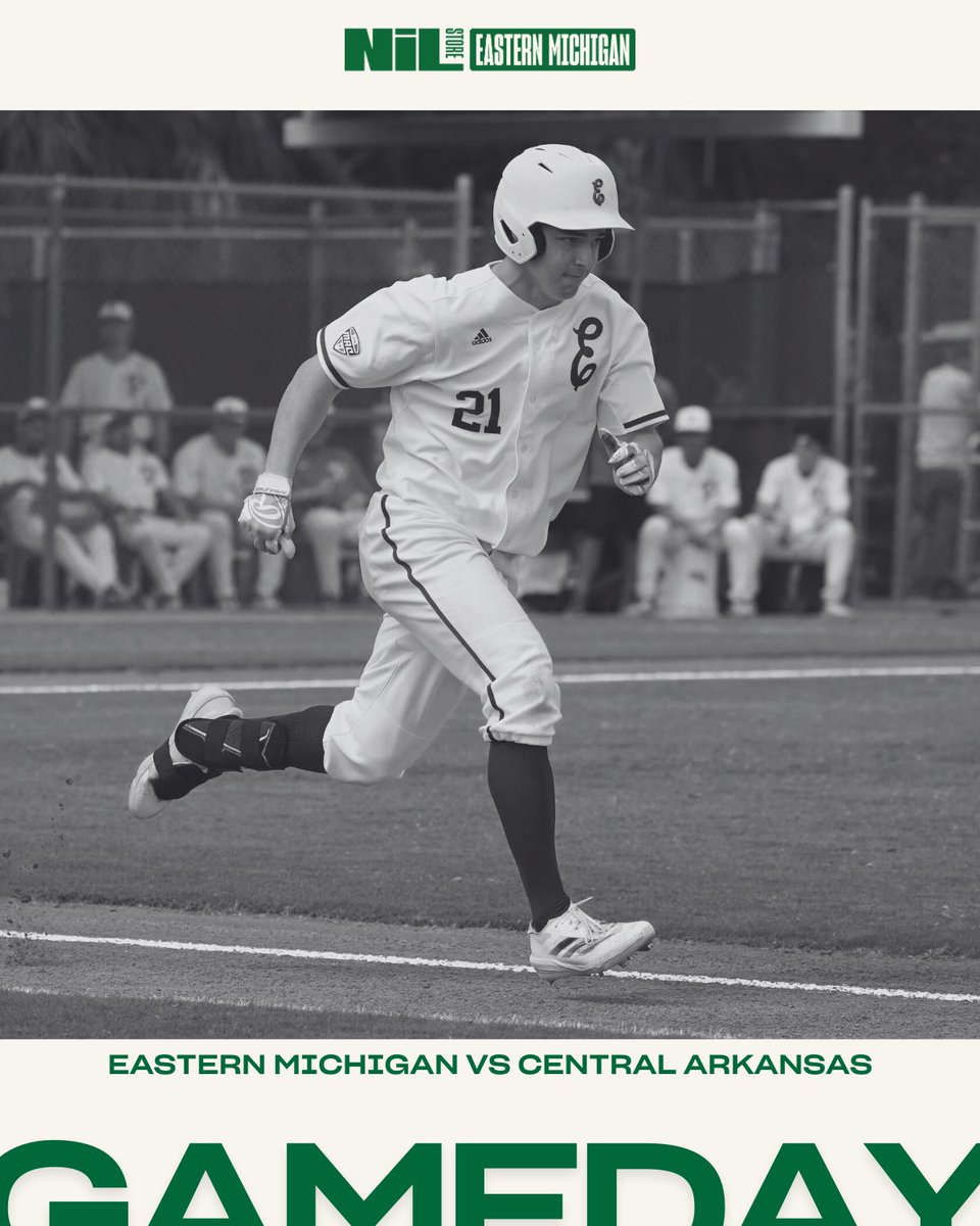 Eastern Michigan NIL Store (@nilstoreemu) on Twitter photo GAMEDAY <a href="/EMU_Baseball/">EMU Baseball</a> is back in action today‼️⚾️
Shop: nil.store/eastern-michig…
#EMUEagles GAMEDAY <a href="/EMU_Baseball/">EMU Baseball</a> is back in action today‼️⚾️
Shop: nil.store/eastern-michig…
#EMUEagles