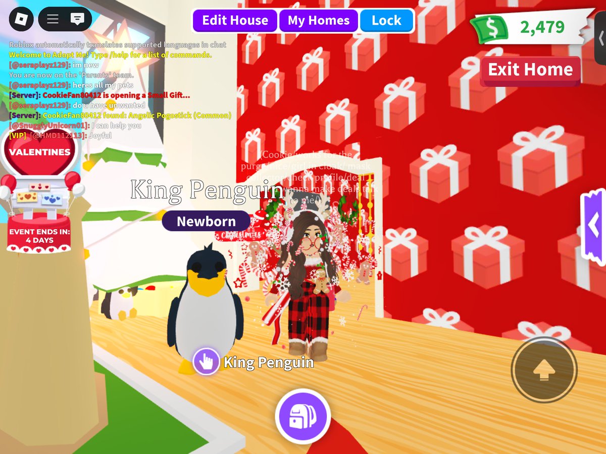 KING PENGUIN GW

RULES
FOLLOW ME/ <a href="/capybaraman86/">Kapy ☃️ #KeepTheXmasTrainAM</a> @Katharin_minion 
LIKE AND RT
COMMENT

EXTRAS:
LIKE AND RT PINNED 
FOLLOW: <a href="/GrandpaWilliam_/">Grandpa William 🎅🏻</a> <a href="/DearLydiaX/">Lydia 🌙 Comms closed</a> <a href="/starzydreamz/">starzy💜⭐️</a> 
quote with tags

GOOD LUCK #adoptme #adoptmegws #adoptmetrades #adoptmetrading #adoptmegiveaways #adoptme!