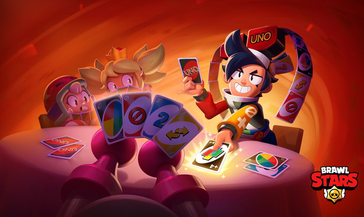 La pantalla de carga de Brawl Stars x Uno es una locura 🤯