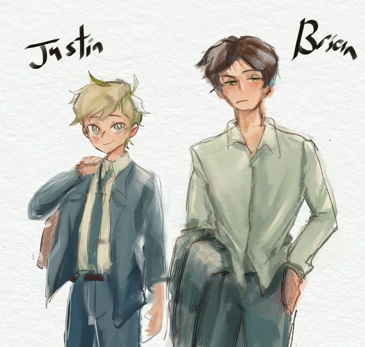 #qaf #queerasfolk #BianKinney #JustinTaylor 
I still here! 好久没用推了（变成黑x后