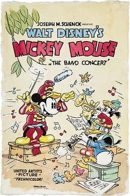 90 Years ago "The Band Concert" premiered. It was the first Mickey short made in Technicolor.  This is also the 4th animated appearance of Donald Duck. The tune that Donald plays, "Turkey in the Straw", is the same tune that Mickey played in "Steamboat Willie" #Ducktalk