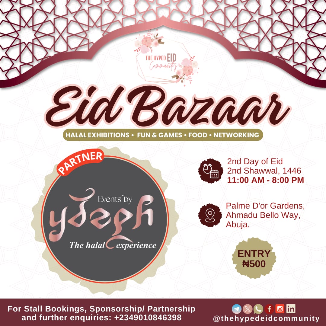 HypedEid's tweet image. We are partnering with @Events_by_ydeeh once again to give you an experience like never before at #TheHECEidBazaar

Prepare to explore stalls, enjoy picnics, play arcade games, and soo much more!

This Eid is for creating lasting memories 🌟

#EidCelebration #EidBazaar…