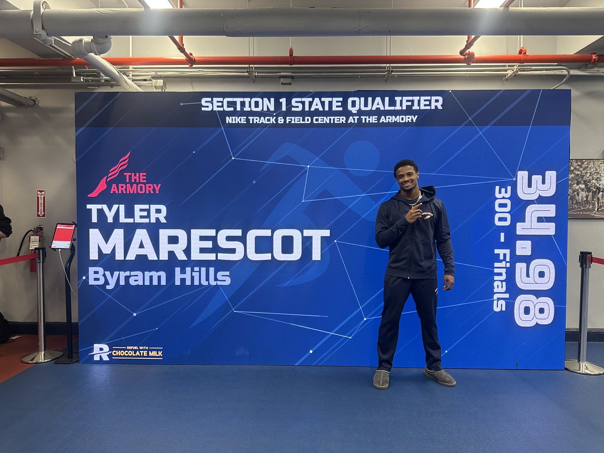Byram Hills Athletics (@byramathletics) on Twitter photo Strong performance from <a href="/BHHSTrackXC/">Byram Hills Track & Field/XC</a> today! Tyler Marescot qualified 4 states in the 300- 34.98, Girls 4x800 qualified -10:13.90 Maura Lunde, Lilah Altman, Bella Lamberti, Angelina Nie. Derk Wolvius qualified 4 the intersectional relay. Boys 4x200 set a new school record 1:33.54 Strong performance from <a href="/BHHSTrackXC/">Byram Hills Track & Field/XC</a> today! Tyler Marescot qualified 4 states in the 300- 34.98, Girls 4x800 qualified -10:13.90 Maura Lunde, Lilah Altman, Bella Lamberti, Angelina Nie. Derk Wolvius qualified 4 the intersectional relay. Boys 4x200 set a new school record 1:33.54