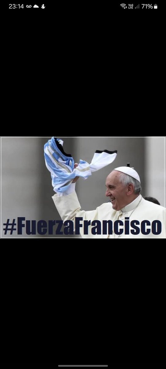 charlydefensa's tweet photo. La Argentina y el mundo rezamos por vos querido Papa Francisco. https://t.co/2QPKmz7jC9