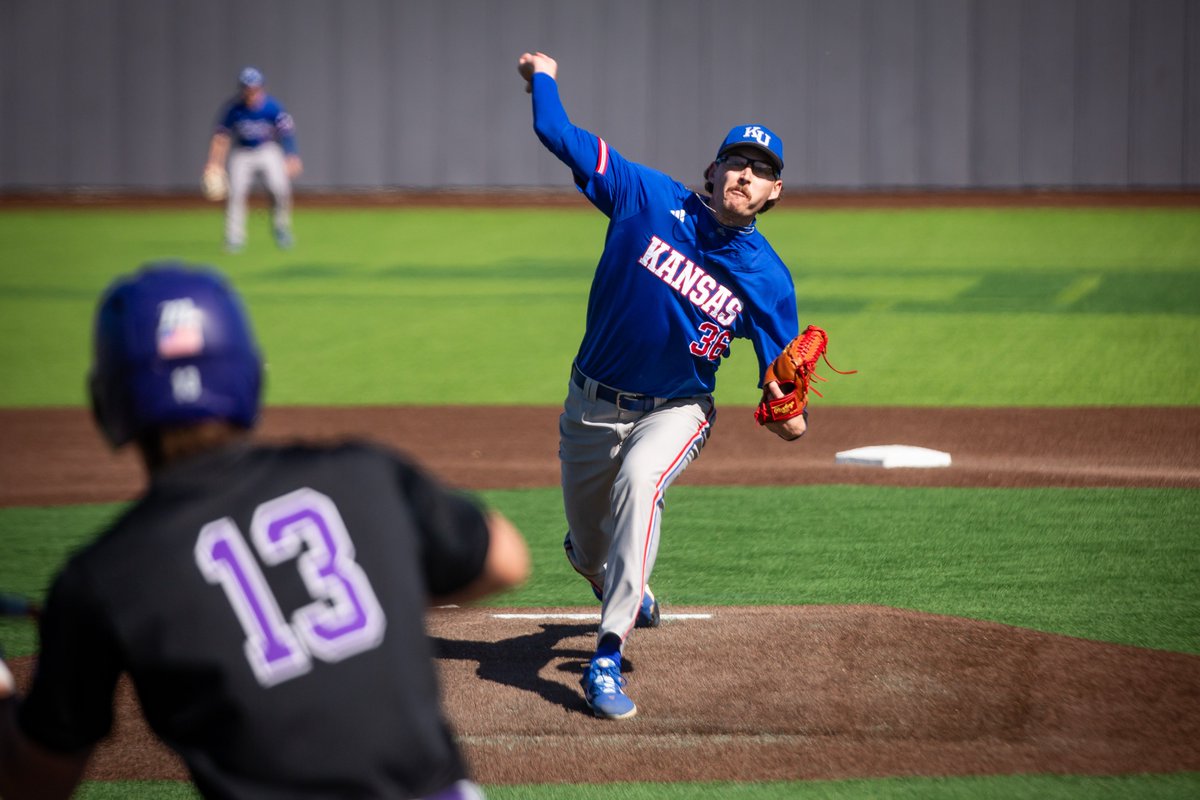 Kansas Baseball (@kubaseball) on Twitter photo Strong three innings for <a href="/Patricksteitz35/">Patrick Steitz</a> in his second start back from Tommy John surgery 🔥
Final line » 3.0 IP, 1 H, 0 R, 0 BB, 3 SO Strong three innings for <a href="/Patricksteitz35/">Patrick Steitz</a> in his second start back from Tommy John surgery 🔥
Final line » 3.0 IP, 1 H, 0 R, 0 BB, 3 SO