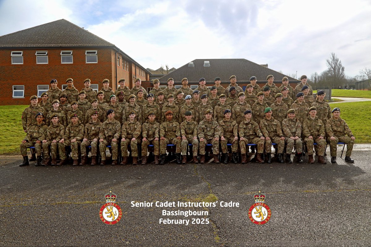 We are very proud of the six cadets from Cambridgeshire who completed the Senior Cadet Instructors' Cadre training course at Bassingbourn last week, seen here at their final parade. #armycadetsuk #army #volunteering #cambridgeshire