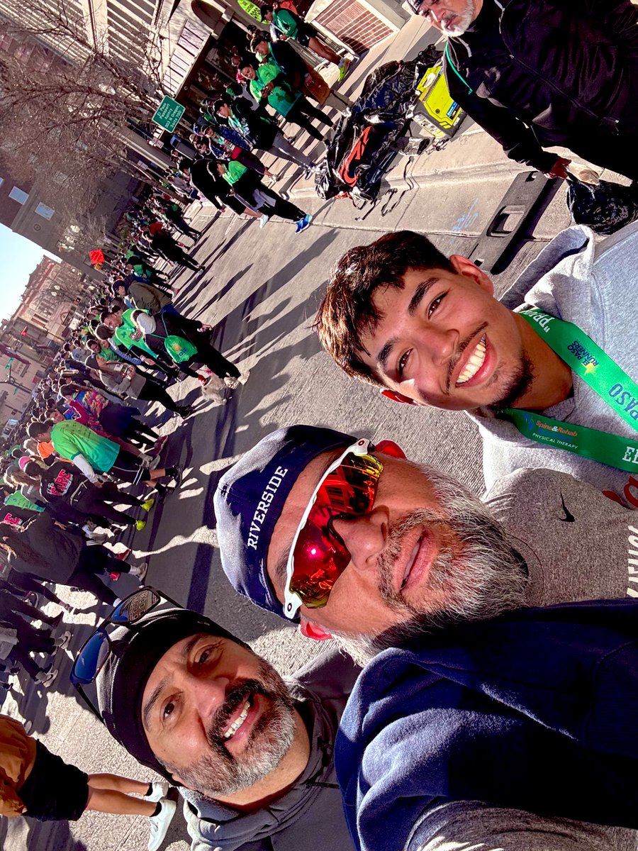 Gvelazquez_yisd's tweet photo. First ever 5K was a tough one. I have a feeling it wonโt be my last! Representing @OurCareerCenter and @YsletaISDCTE @YsletaISD @monica152712 #TheDistrict Great experience. Thank you for the motivation and support 36! @CTE_Counselor didnโt let me quit! ๐ฆพ thanks Man. #first5K https://t.co/8I9PZPlE54