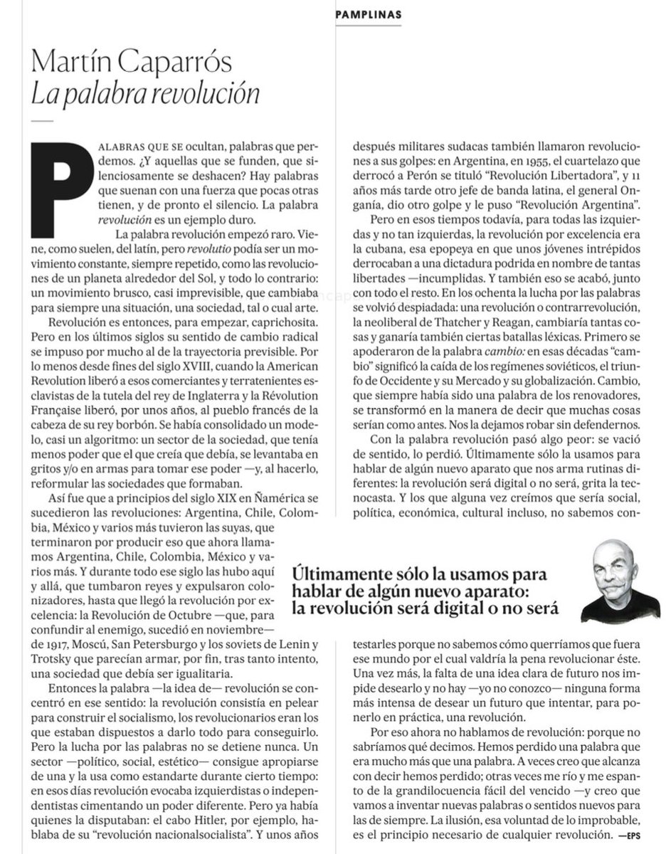 Martín Caparrós tweet media