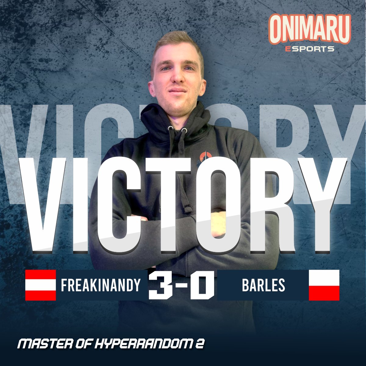 OnimaruEsports's tweet photo. 🔥 ONE STEP FROM THE FINALS! 🔥

@FreakinAndy dominates Barles with a 3-0 sweep in the Master of HyperRandom 2 Winner Bracket Semifinal!💪

Next up: a high-stakes showdown against Vinchester for a direct spot in the Grand Final! 🏆🔥

#AoE2 #MasterOfHyperRandom #OnimaruEsports https://t.co/GVcWJs6gvt