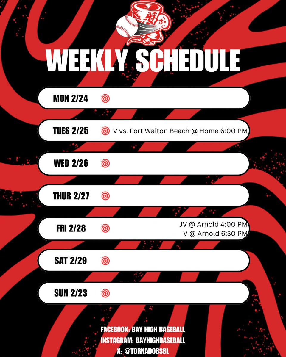 🌪️ ⚾️❤️⚾️🖤