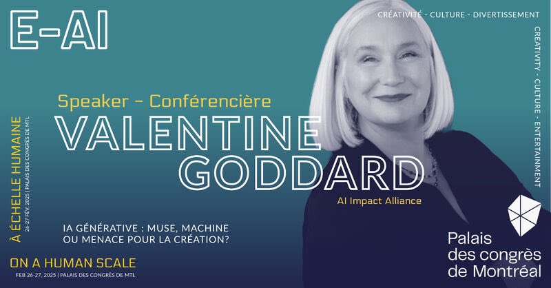 Valentine Goddard (@vavacolor) on Twitter photo Je serai à E-AI pour partager en primeur les résultats du projet “Les Arts-la-loi” sur les implications économiques et juridiques de l’IA générative en arts soutenu par <a href="/Conseilartscan/">Conseil des arts du Canada</a> + présentations de <a href="/SATmontreal/">Société des arts technologiques</a> <a href="/CSMOCulture/">Compétence Culture</a> <a href="/mckelveyf/">Fenwick@mastodon.social McKelvey</a> <a href="/udaquebec/">Union des artistes</a> <a href="/LP_LaPresse/">La Presse</a>
On s’y voit? Je serai à E-AI pour partager en primeur les résultats du projet “Les Arts-la-loi” sur les implications économiques et juridiques de l’IA générative en arts soutenu par <a href="/Conseilartscan/">Conseil des arts du Canada</a> + présentations de <a href="/SATmontreal/">Société des arts technologiques</a> <a href="/CSMOCulture/">Compétence Culture</a> <a href="/mckelveyf/">Fenwick@mastodon.social McKelvey</a> <a href="/udaquebec/">Union des artistes</a> <a href="/LP_LaPresse/">La Presse</a>
On s’y voit?
