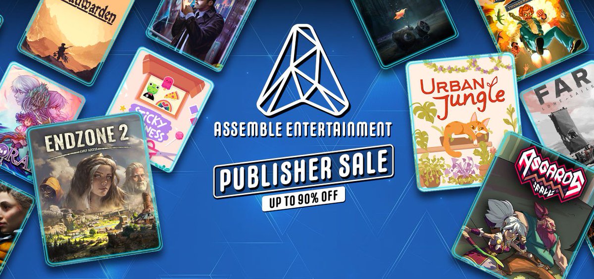 The Assemble Entertainment Publisher Sale 2025 on Steam is LIVE! 🎉🔥

Dive into a world of exclusive demos, score some juicy deals, and show love to indie devs around the globe. 

Join the fun and explore now:
ow.ly/AF2n50V4WY4