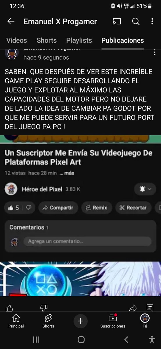 EmanuelPro49598's tweet photo. VAMOOOOS gracias a héroe del pixel de verdad link :https://t.co/nGvWWInjra
#gamedev #indiedev #pixelart #max2d https://t.co/lCC9O35fBm