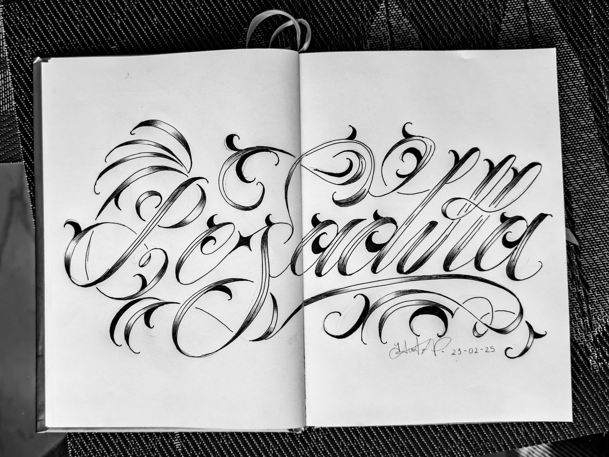 CambersStudio's tweet image. Siempre dibujo la primera palabra que llega a mi cabeza al despertar