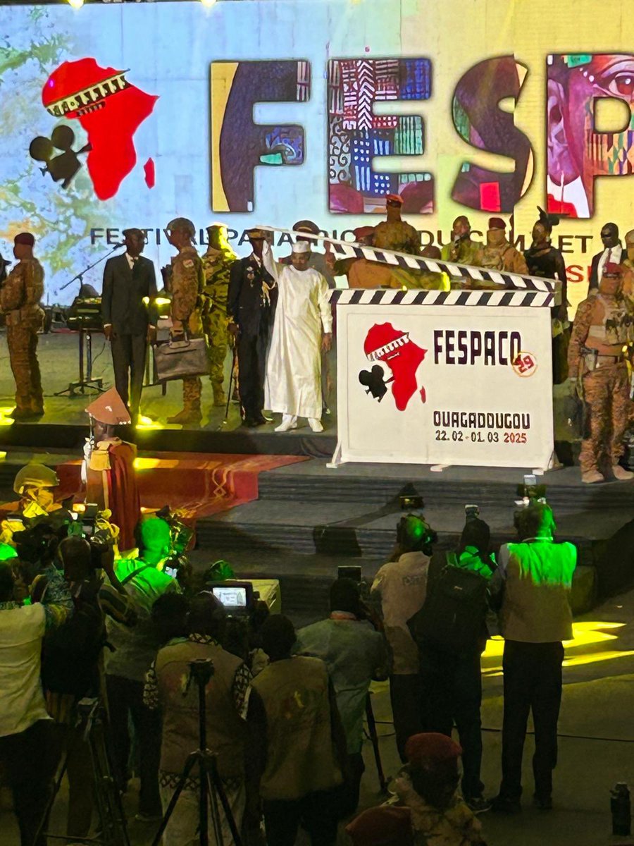 Ambassade du Tchad en France (@ambatchadparis) on Twitter photo ๐๐ #๐๐๐๐๐ ๐ฬ ๐กโ๐๐ค๐ฃ๐ฃ๐๐ช๐ง ๐ฬ ๐ก๐ 29๐ฬ๐ข๐ ๐ฬ๐๐๐ฉ๐๐ค๐ฃ ๐๐ช #๐๐๐๐๐ผ๐พ๐ ๐ฬ ๐๐ช๐๐๐๐๐ค๐ช๐๐ค๐ช.
La 29รจme รฉdition du Festival Panafricain du Cinรฉma et de la Tรฉlรฉvision de Ouagadougou (FESPACO) a รฉtรฉ lancรฉe ce samedi 22 fรฉvrier 2025 ร Ouagadougou au ๐๐ #๐๐๐๐๐ ๐ฬ ๐กโ๐๐ค๐ฃ๐ฃ๐๐ช๐ง ๐ฬ ๐ก๐ 29๐ฬ๐ข๐ ๐ฬ๐๐๐ฉ๐๐ค๐ฃ ๐๐ช #๐๐๐๐๐ผ๐พ๐ ๐ฬ ๐๐ช๐๐๐๐๐ค๐ช๐๐ค๐ช.
La 29รจme รฉdition du Festival Panafricain du Cinรฉma et de la Tรฉlรฉvision de Ouagadougou (FESPACO) a รฉtรฉ lancรฉe ce samedi 22 fรฉvrier 2025 ร Ouagadougou au